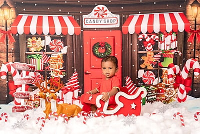 Christmas Santa Cart Christmas Santa Cart