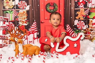 Christmas Santa Cart Christmas Santa Cart