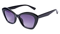 Soigné Female Oversized Cat Eye Sunglasses.Black Frame Soigné Female Oversized Cat Eye Sunglasses.Black Frame