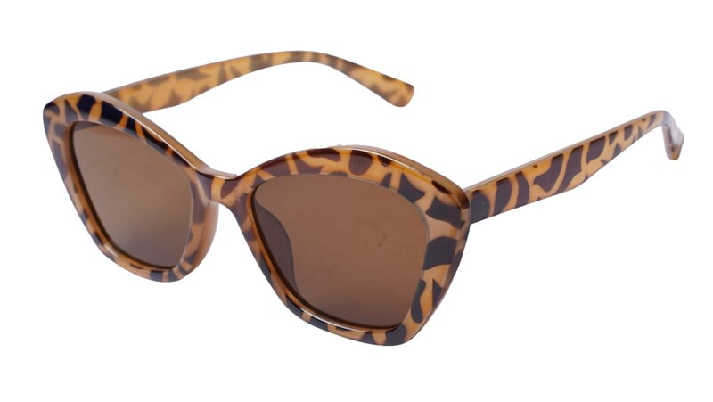Soigné Female Oversized Cat Eye Sunglasses.Leopard Print Frame Soigné Female Oversized Cat Eye Sunglasses.Leopard Print Frame