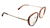 Soigné Female Large Cat Eye Spectacle Frame.Leopard Print Color