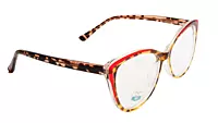 Soigné Female Medium Cat Eye Spectacle Frame.Multicolor