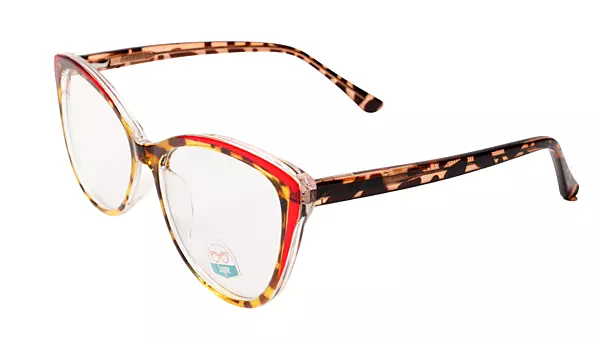 Soigné Female Medium Cat Eye Spectacle Frame.Multicolor