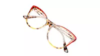 Soigné Female Medium Cat Eye Spectacle Frame.Multicolor