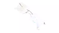 Soigné Unisex Medium Rimless Rectangular Spectacle Frame.Silver