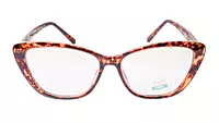 Soigné Female Medium Cat Eye Spectacle Frame.Leopard