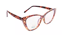 Soigné Female Medium Cat Eye Spectacle Frame.Leopard