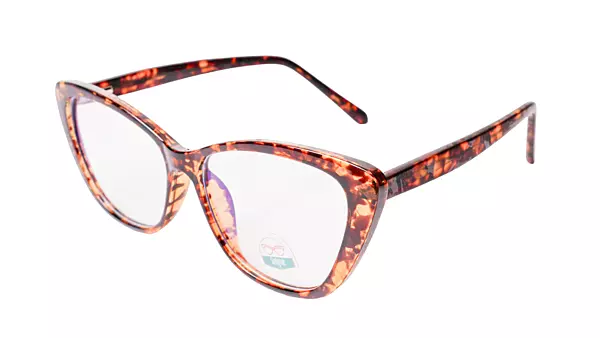 Soigné Female Medium Cat Eye Spectacle Frame.Leopard