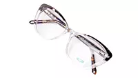 Soigné Female Cat Eye Medium Spectacle Frame.Multicolor