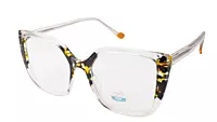 Soigné Female Oversized Cat Eye Spectacle Frame.MultiColor