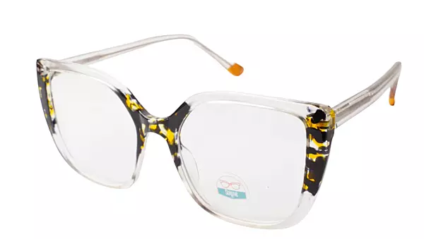Soigné Female Oversized Cat Eye Spectacle Frame.MultiColor