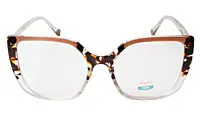 Soigné Female Oversized Cat Eye Spectacle Frame.MultiColor Frame