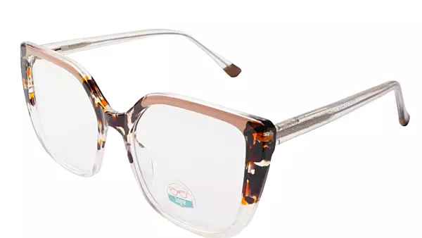Soigné Female Oversized Cat Eye Spectacle Frame.MultiColor Frame