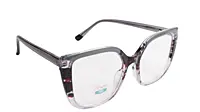Soigné Female Oversized Cat Eye Spectacle Frame.Multi Color Frame