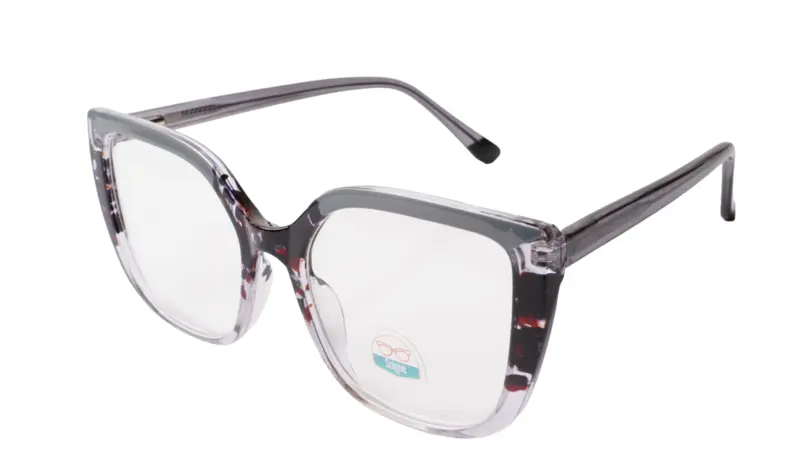 Soigné Female Oversized Cat Eye Spectacle Frame.Multi Color Frame