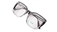 Soigné Female Oversized Cat Eye Spectacle Frame.Multi Color Frame