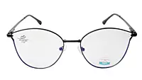 Soigné Unisex Medium Round Spectacle Frame.Black Color