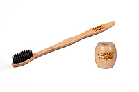 Bamboo Toothbrush Holder/ stand for Kids & Adults/  Bathroom Accessories