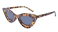 Soigné Female Large Cateye Sunglasses.Leopard Print Frame Soigné Female Large Cateye Sunglasses.Leopard Print Frame
