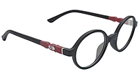Round Spectacle Frame For Baby Boys. Matte Black Color Frame. AGE-(3-8Years)