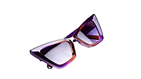 Soigné Female Oversized Cat Eye Sunglasses.Purple&Brown Soigné Female Oversized Cat Eye Sunglasses.Purple&Brown