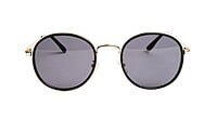 Unisex Medium Round Sunglasses. Golden Metal Frame. Unisex Medium Round Sunglasses. Golden Metal Frame.