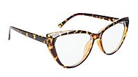 Female Oversize Cat Eye Spectacle Frame. Leopard Print Female Oversize Cat Eye Spectacle Frame. Leopard Print