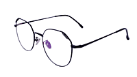 Soigné Female Round Spectacle Frame.Black-Medium Soigné Female Round Spectacle Frame.Black-Medium