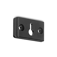 DE01CP-17 PLASTIC Wall Mount Speaker Bracket Hanger for Surround Sound Box Audio Speaker(4PCS)