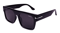 Soigné Unisex Oversized Square Sunglasses.Matte Black Soigné Unisex Oversized Square Sunglasses.Matte Black