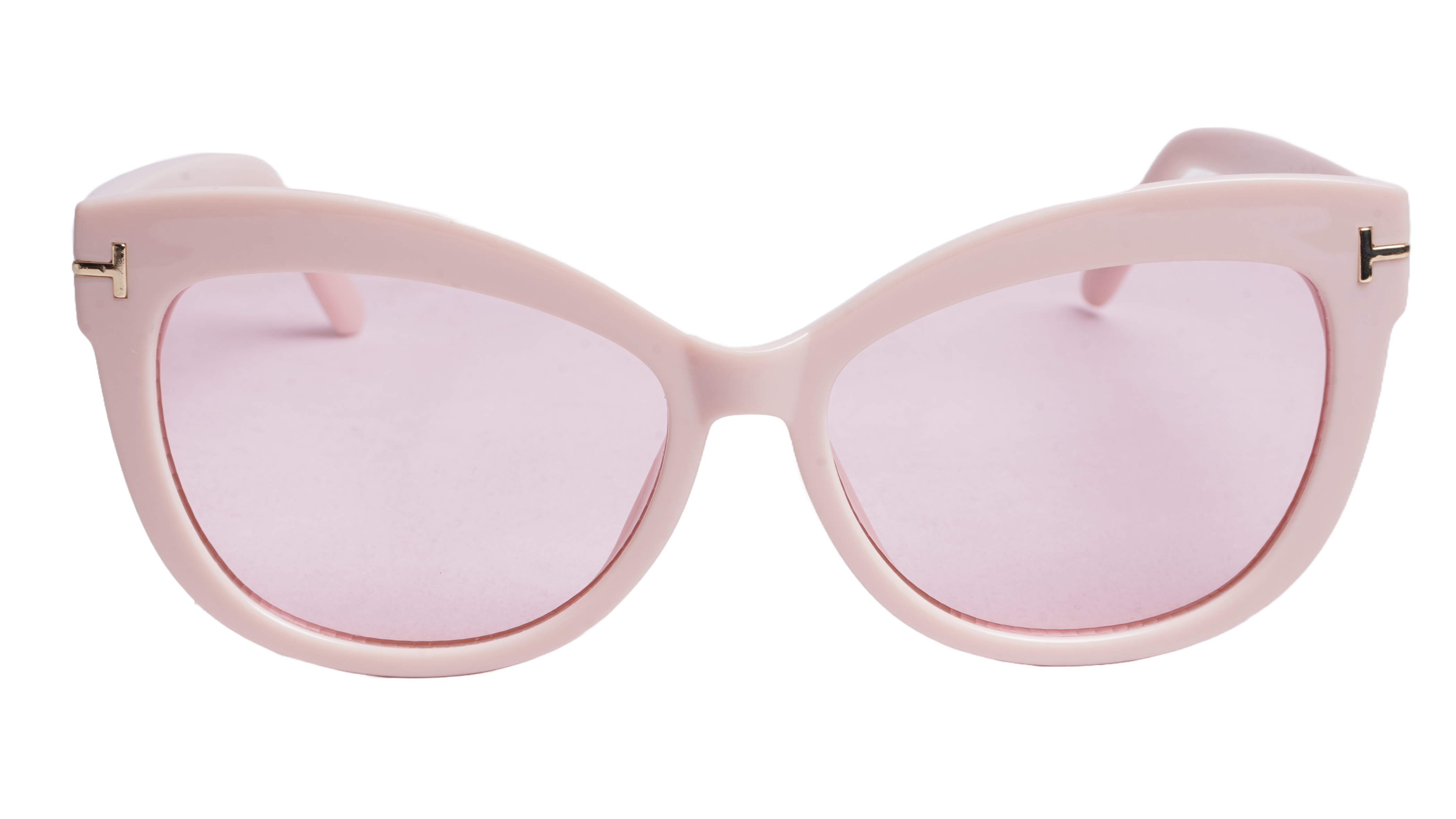 Soigné Female Oversized Sunglasses.Pink Color