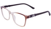 Rectangular Spectacle Frame For Baby Boys. See Through Brown Color Rim. AGE Group-(3-8Years). Rectangular Spectacle Frame For Baby Boys. See Through Brown Color Rim. AGE Group-(3-8Years).