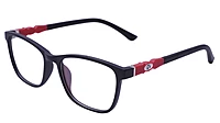 Rectangular Spectacle Frame For Baby Boys. Matte Black Color. AGE Group-(3-8Years).