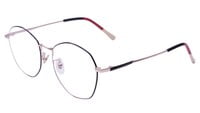 Unisex Pentagon Spectacle Frame. Black &Rose Gold Color Frame. Size-MEDIUM. Unisex Pentagon Spectacle Frame. Black &Rose Gold Color Frame. Size-MEDIUM.