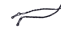 Soigné Female Spectacle & Sunglasses Strings.Black&Transparent.Set Of 2 Soigné Female Spectacle & Sunglasses Strings.Black&Transparent.Set Of 2