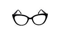 Soigné Female Oversize Cat Eye Spectacle Frame.Matte Black Color Soigné Female Oversize Cat Eye Spectacle Frame.Matte Black Color