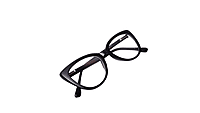 Soigné Female Oversize Cat Eye Spectacle Frame.Matte Black Color Soigné Female Oversize Cat Eye Spectacle Frame.Matte Black Color
