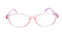 Soigné Kids Oval Spectacle Frame.See Through Pink Rim.(10-14)Y-Girl Soigné Kids Oval Spectacle Frame.See Through Pink Rim.(10-14)Y-Girl