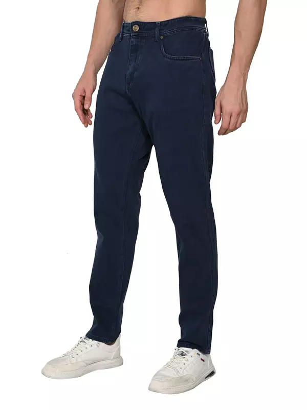 Raw Edge Twill Jean Deep Navy Raw Edge Twill Jean Deep Navy