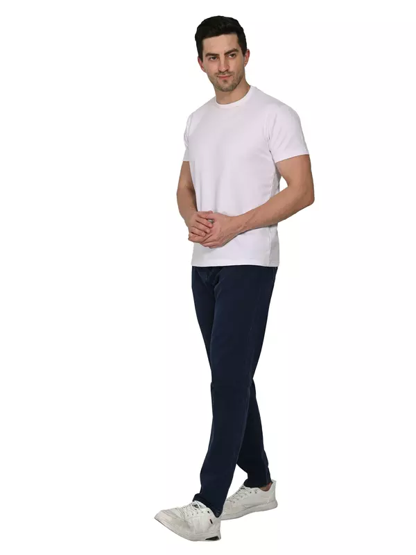 Raw Edge Twill Jean Deep Navy Raw Edge Twill Jean Deep Navy
