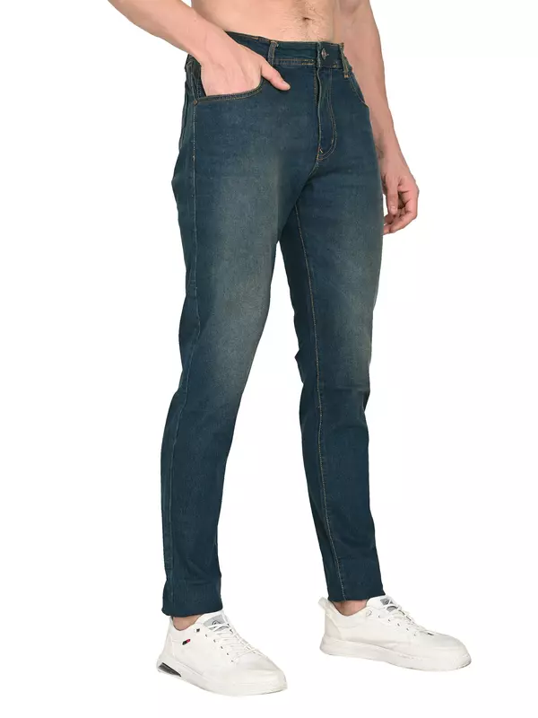 Slim Tapered Jean Olive Indigo Slim Tapered Jean Olive Indigo