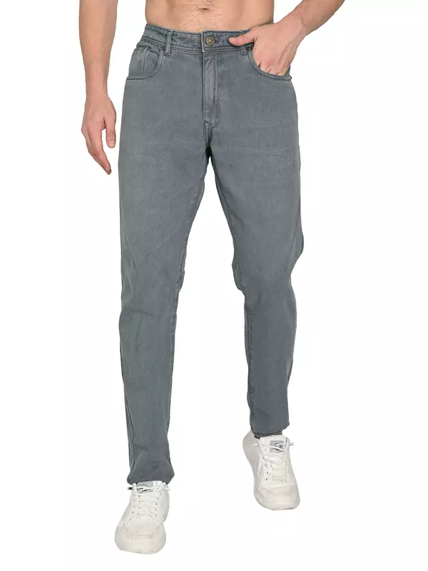Raw Edge Twill Jean Ash Gray Raw Edge Twill Jean Ash Gray