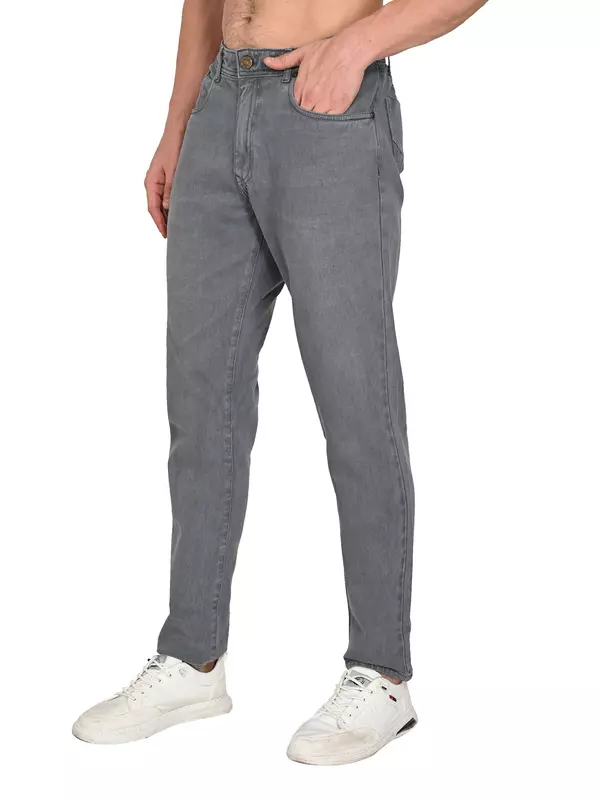 Raw Edge Twill Jean Ash Gray Raw Edge Twill Jean Ash Gray