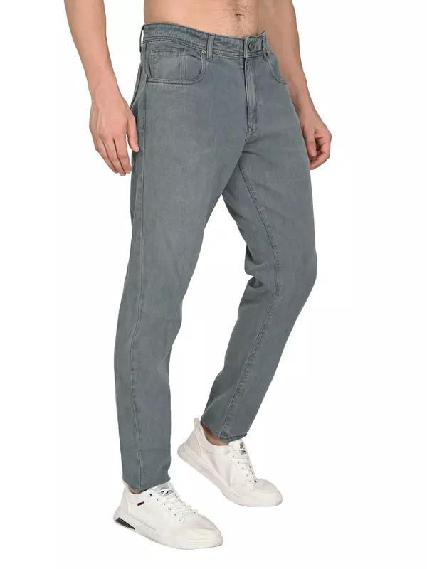 Raw Edge Twill Jean Ash Gray Raw Edge Twill Jean Ash Gray