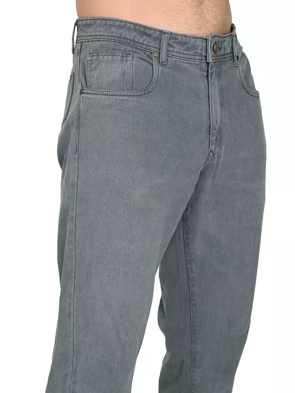 Raw Edge Twill Jean Ash Gray Raw Edge Twill Jean Ash Gray