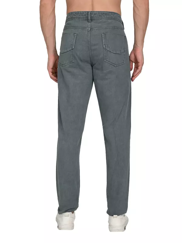 Raw Edge Twill Jean Ash Gray Raw Edge Twill Jean Ash Gray