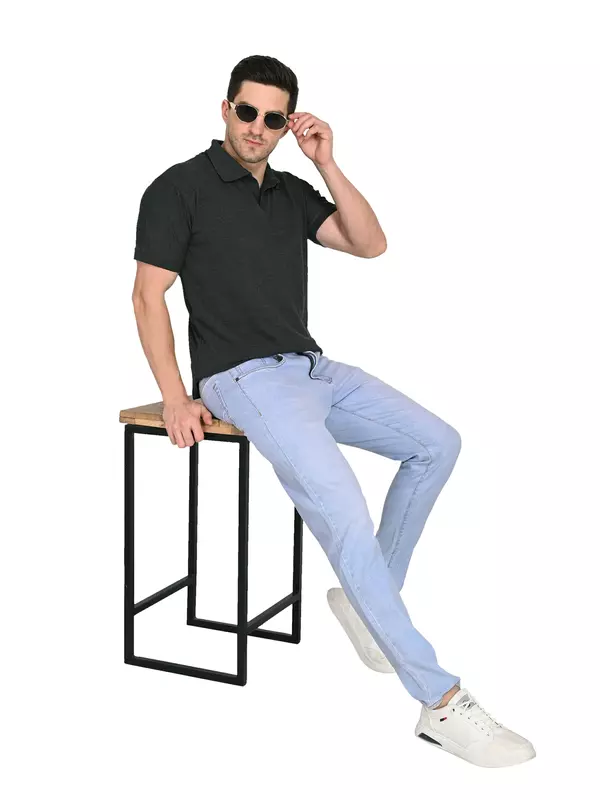 Slim Tapered Jean Ice Wash Slim Tapered Jean Ice Wash