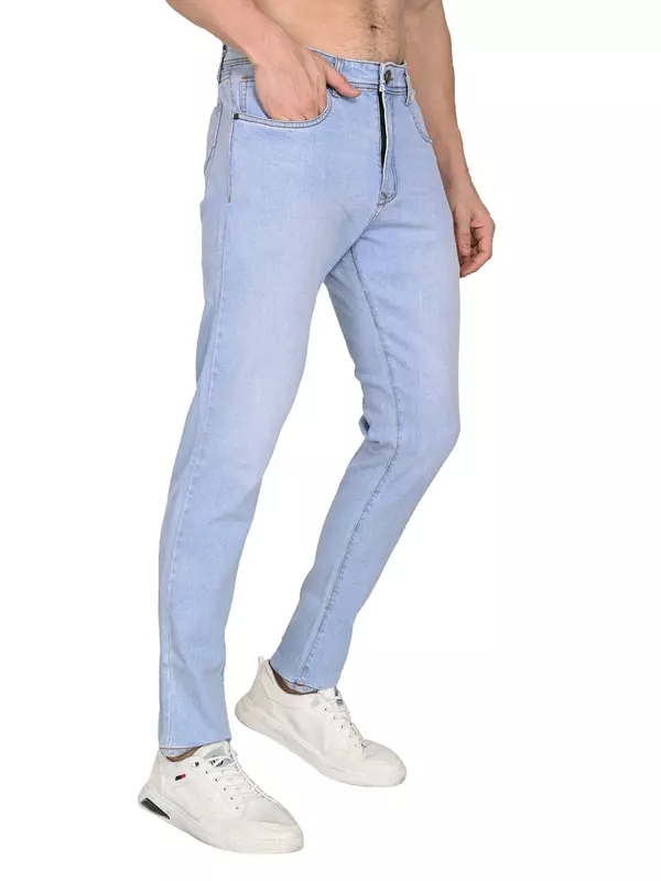 Slim Tapered Jean Ice Wash Slim Tapered Jean Ice Wash