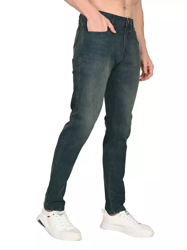 Slim Tapered Jean Olive Navy Slim Tapered Jean Olive Navy