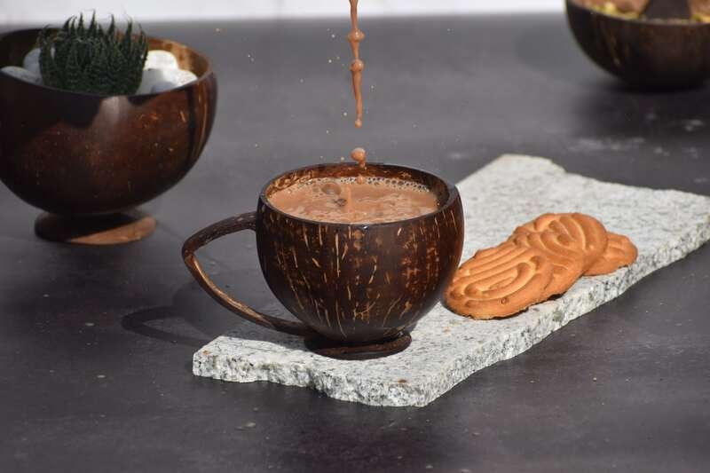 Coconut Shell Tea Cup Coconut Shell Tea Cup